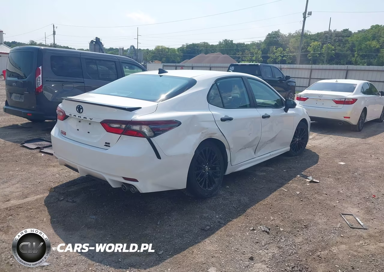 2022 Toyota Camry Se Nightshade Special Awd VIN:4T1G11BK1NU060882 - 4