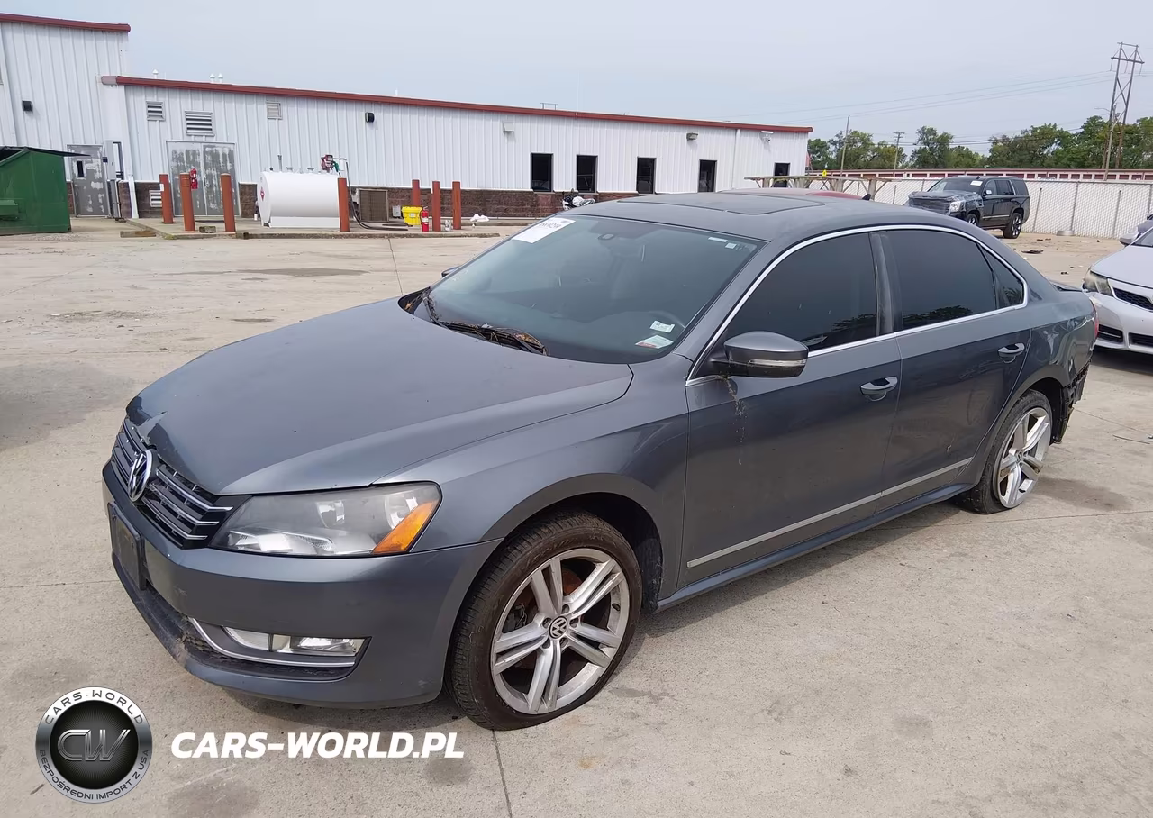 2014 Volkswagen Passat 2.0L Tdi Sel Premium VIN:1VWCN7A30EC076224 - 2