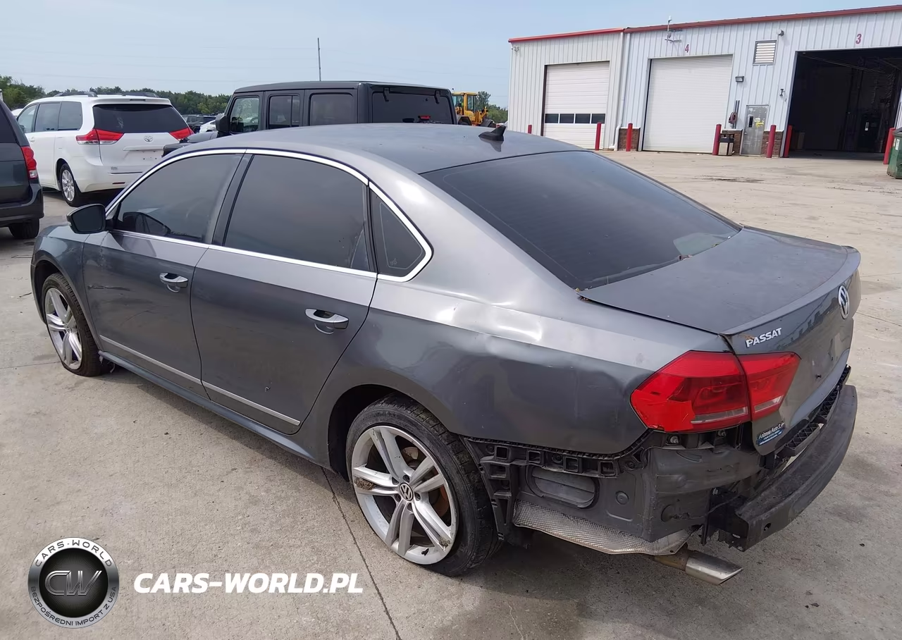 2014 Volkswagen Passat 2.0L Tdi Sel Premium VIN:1VWCN7A30EC076224 - 3