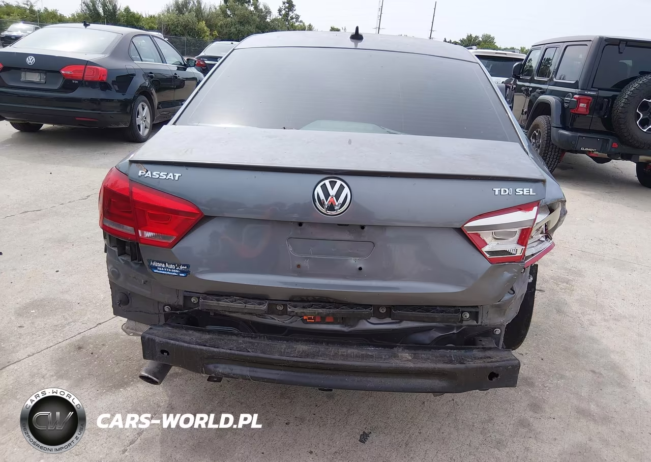 2014 Volkswagen Passat 2.0L Tdi Sel Premium VIN:1VWCN7A30EC076224 - 6