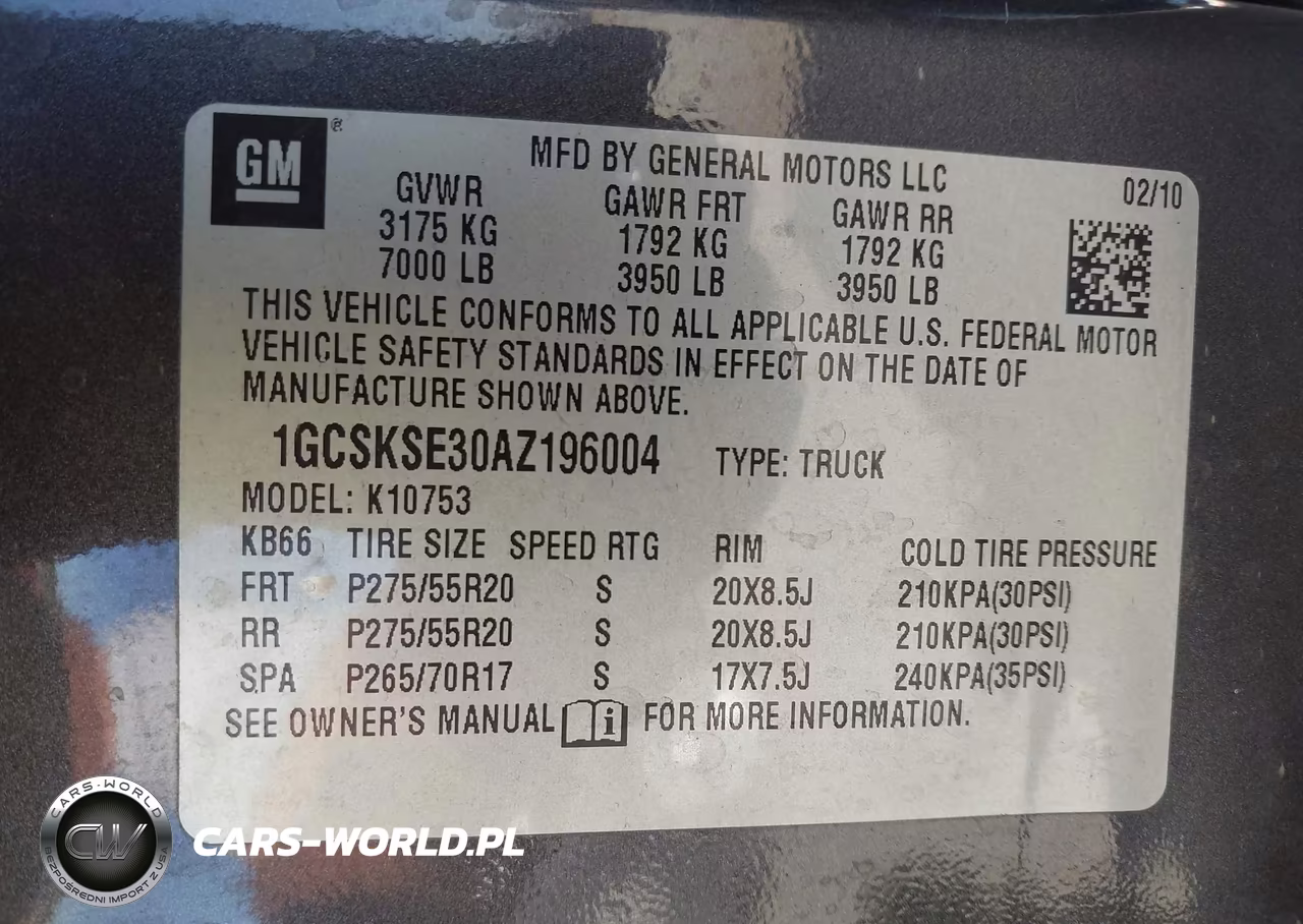 2010 Chevrolet Silverado 1500 Lt VIN:1GCSKSE30AZ196004 - 9