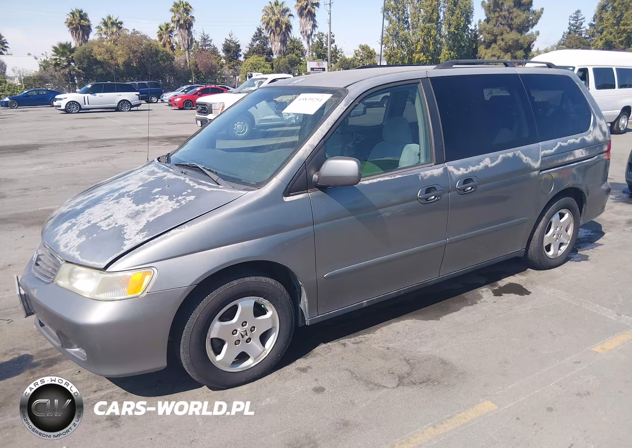 2001 Honda Odyssey Ex VIN:2HKRL18671H598945 - 2