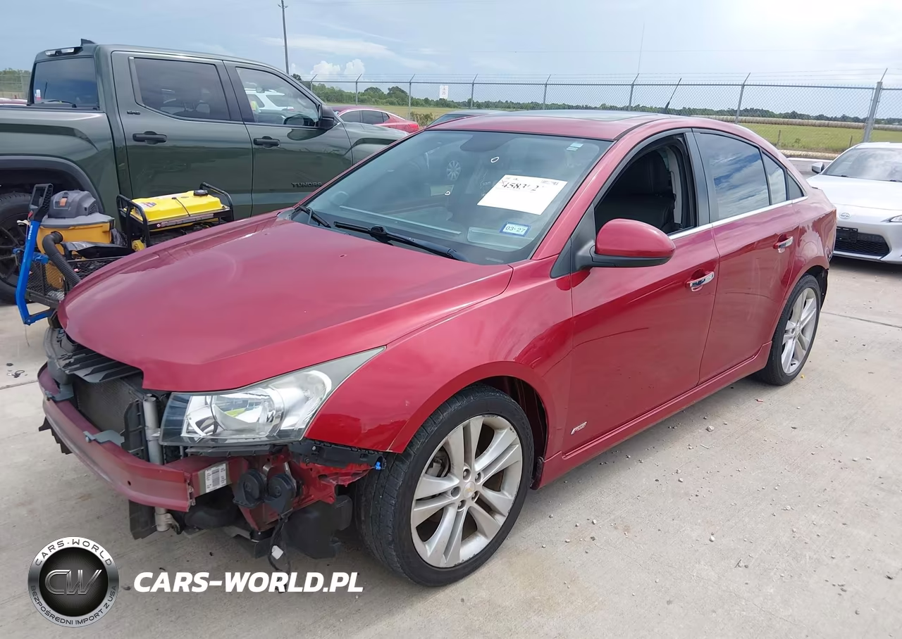 2013 Chevrolet Cruze Ltz VIN:1G1PG5SB0D7232481 - 2
