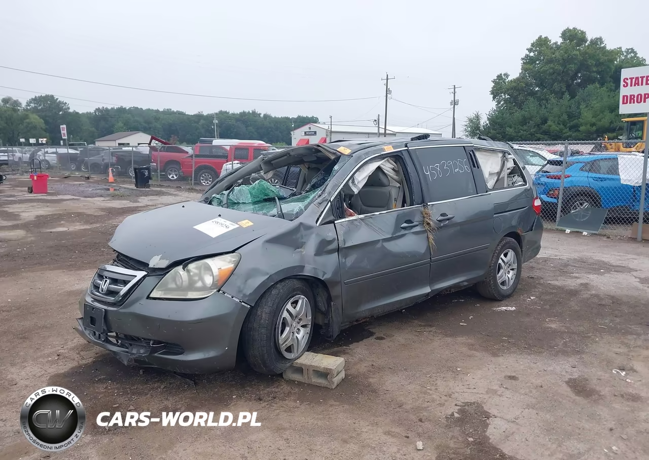 2007 Honda Odyssey Ex-L VIN:5FNRL38697B004357 - 2