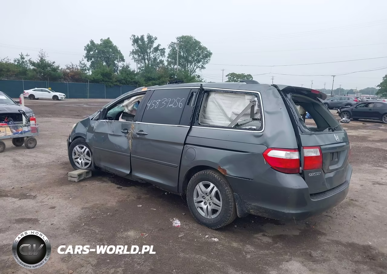 2007 Honda Odyssey Ex-L VIN:5FNRL38697B004357 - 3