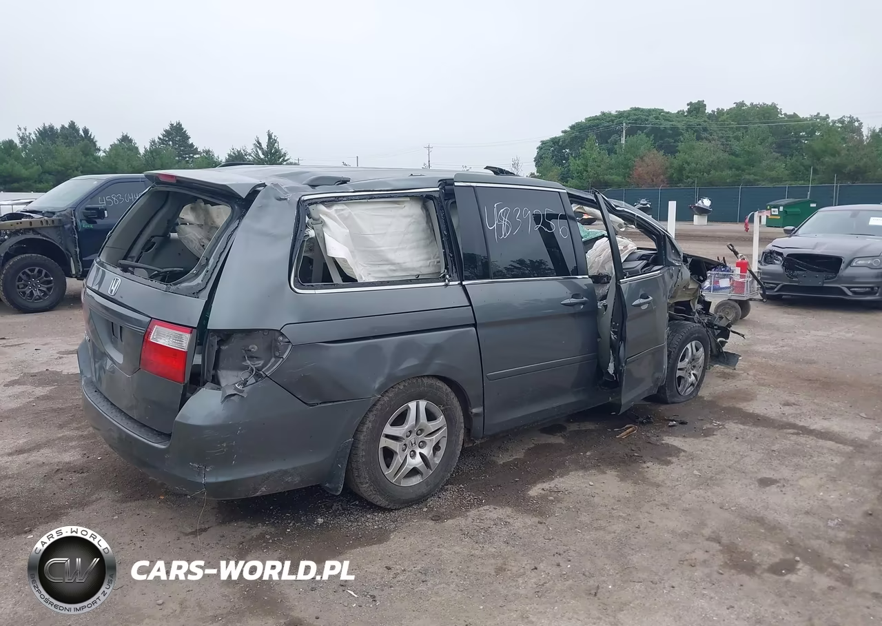 2007 Honda Odyssey Ex-L VIN:5FNRL38697B004357 - 4