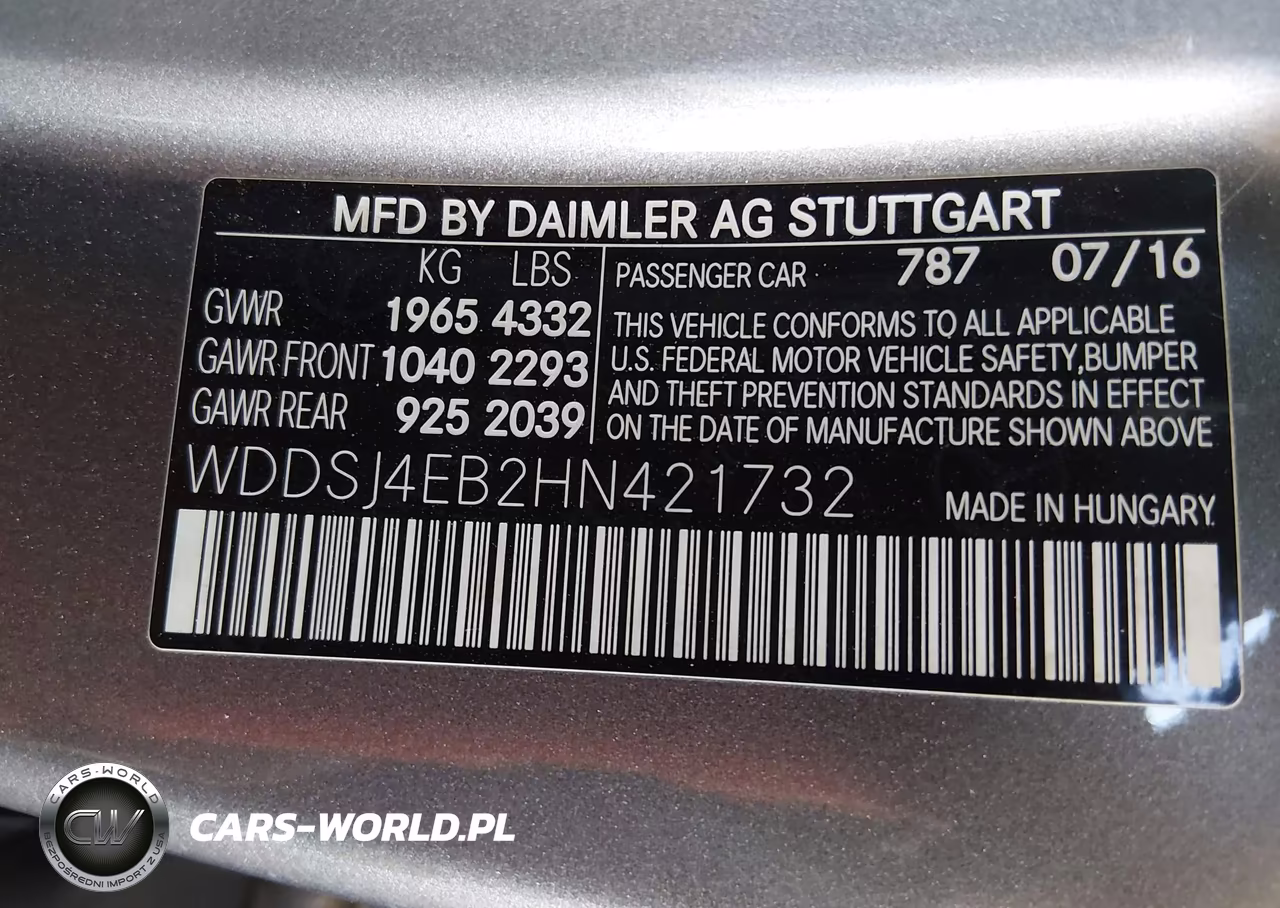 2017 Mercedes-Benz Cla 250 VIN:WDDSJ4EB2HN421732 - 9
