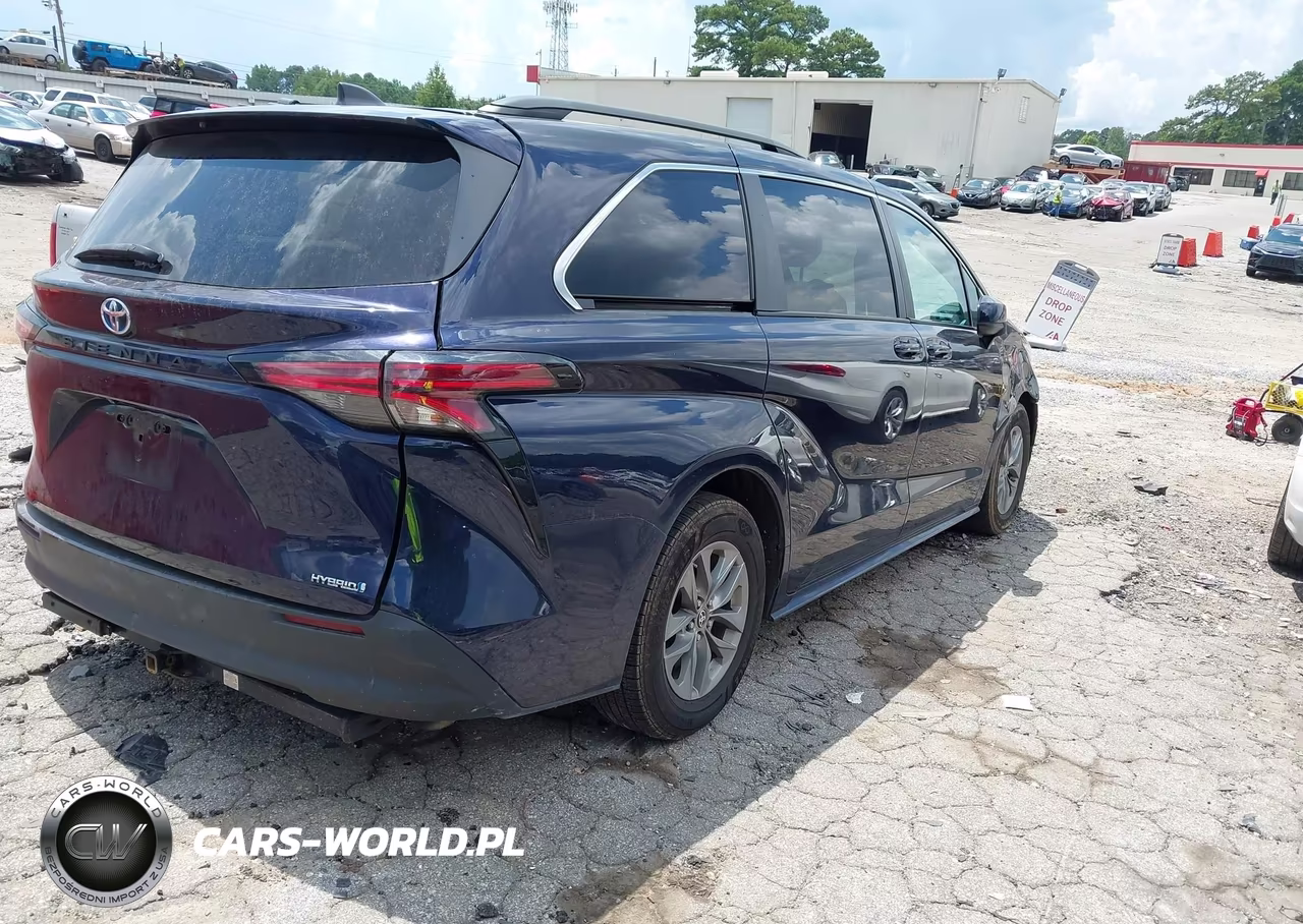 2021 Toyota Sienna Le VIN:5TDBRKEC4MS032420 - 4