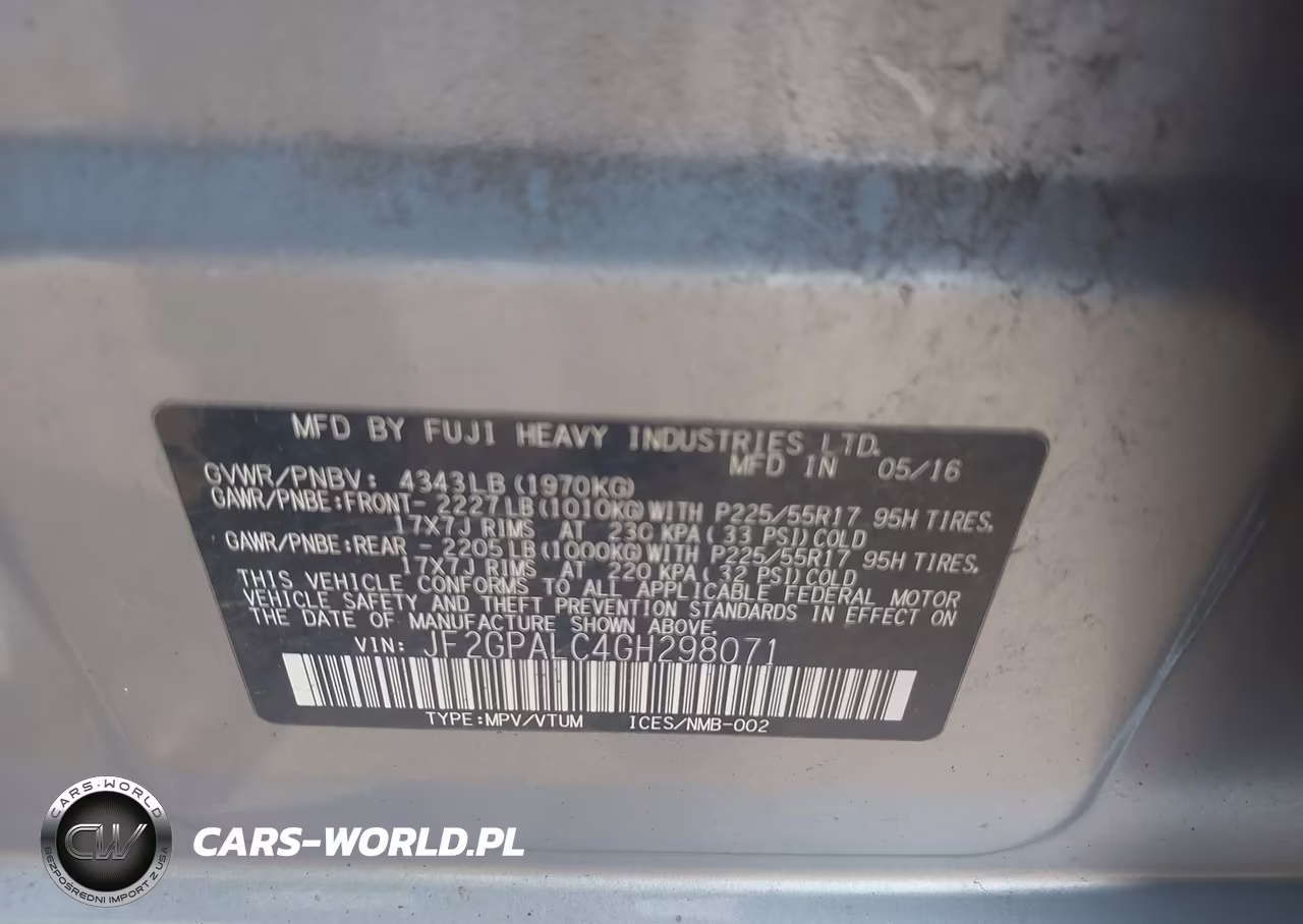 2016 Subaru Crosstrek 2.0I Limited VIN:JF2GPALC4GH298071 - 9