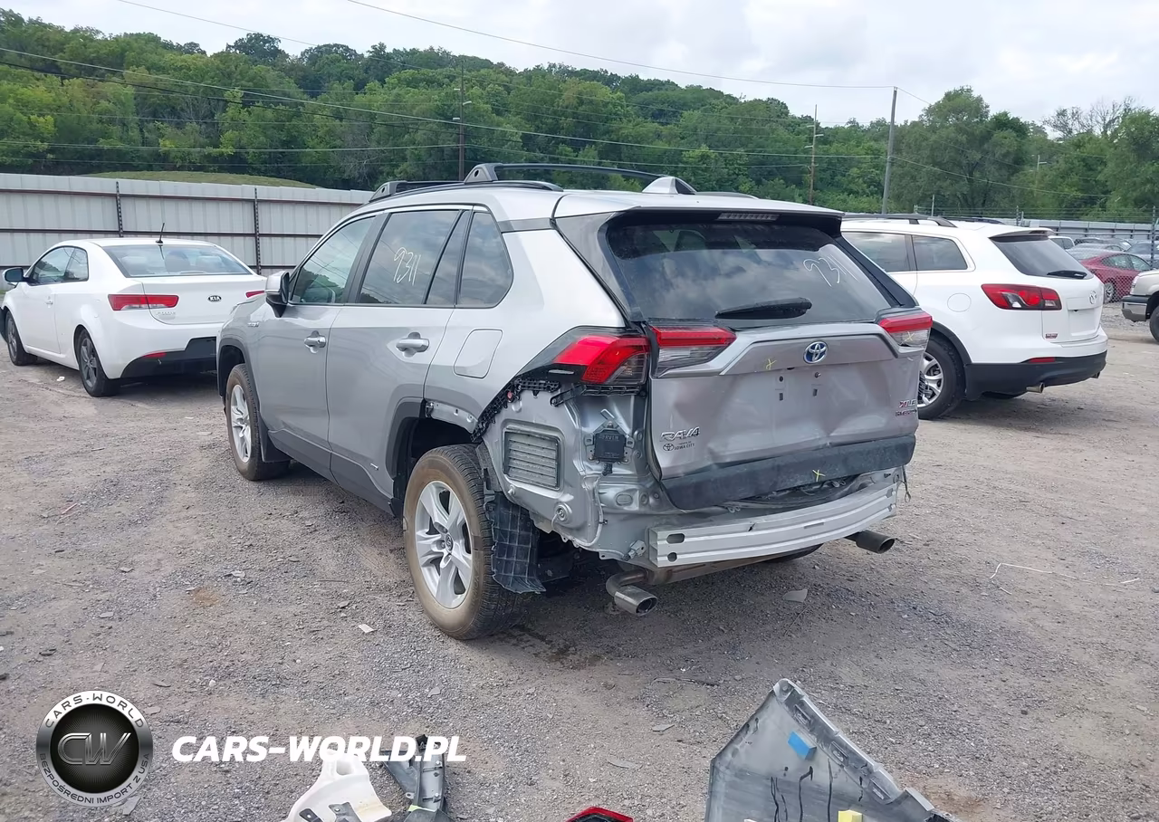 2019 Toyota Rav4 Hybrid Xle VIN:2T3RWRFV1KW029888 - 3