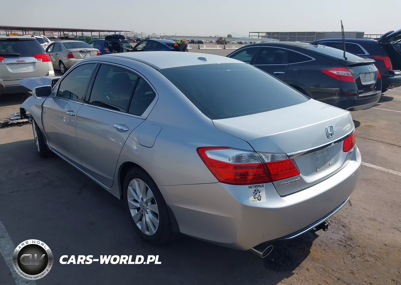 2013 Honda Accord Ex-L V-6 VIN:1HGCR3F89DA013929 - 3