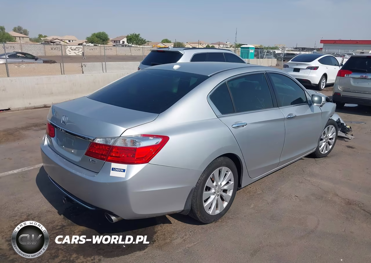2013 Honda Accord Ex-L V-6 VIN:1HGCR3F89DA013929 - 4