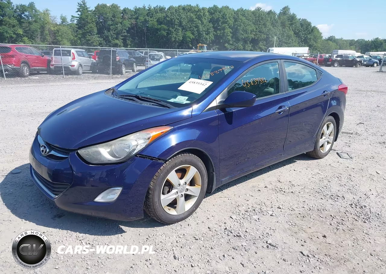 2013 Hyundai Elantra Gls VIN:5NPDH4AE2DH257732 - 2