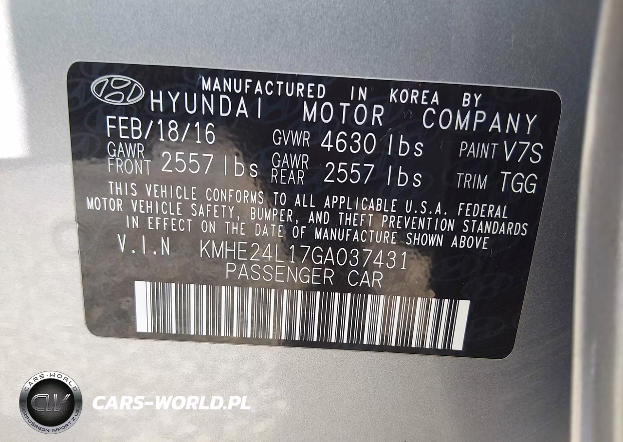 2016 Hyundai Sonata Hybrid Se VIN:KMHE24L17GA037431 - 9