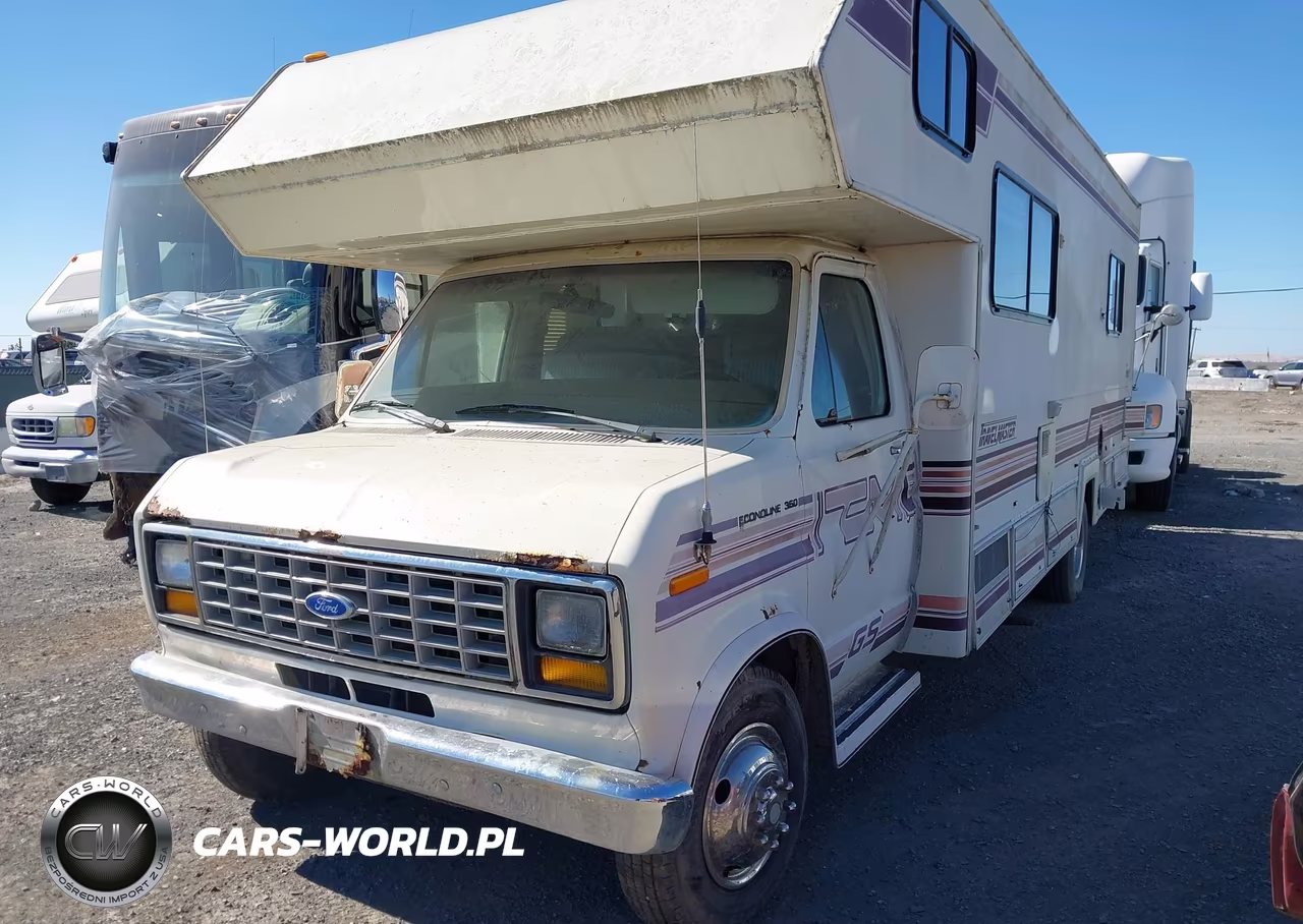 1989 Ford Econoline E350 Cutaway Van VIN:1FDKE30G3KHA52618 - 2