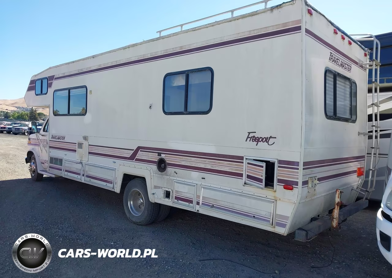 1989 Ford Econoline E350 Cutaway Van VIN:1FDKE30G3KHA52618 - 3