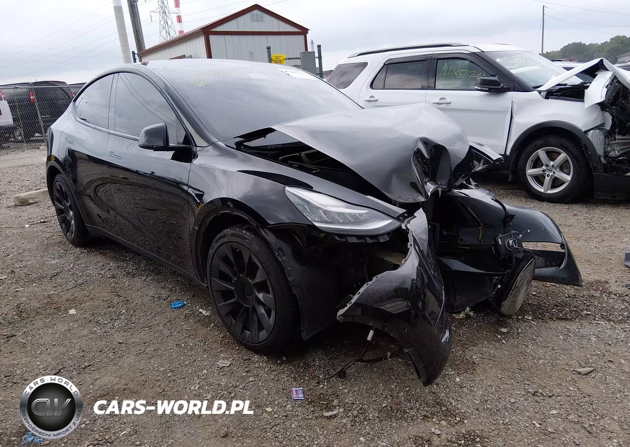 2021 Tesla Model Y Long Range Dual Motor All-Wheel Drive VIN:5YJYGDEE2MF130606 - 1