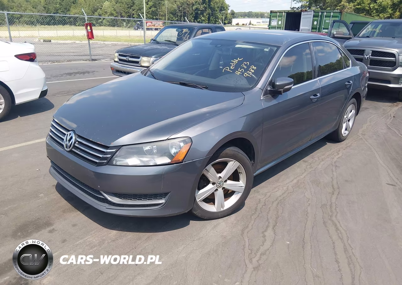 2015 Volkswagen Passat 1.8T Se VIN:1VWBT7A31FC014110 - 2