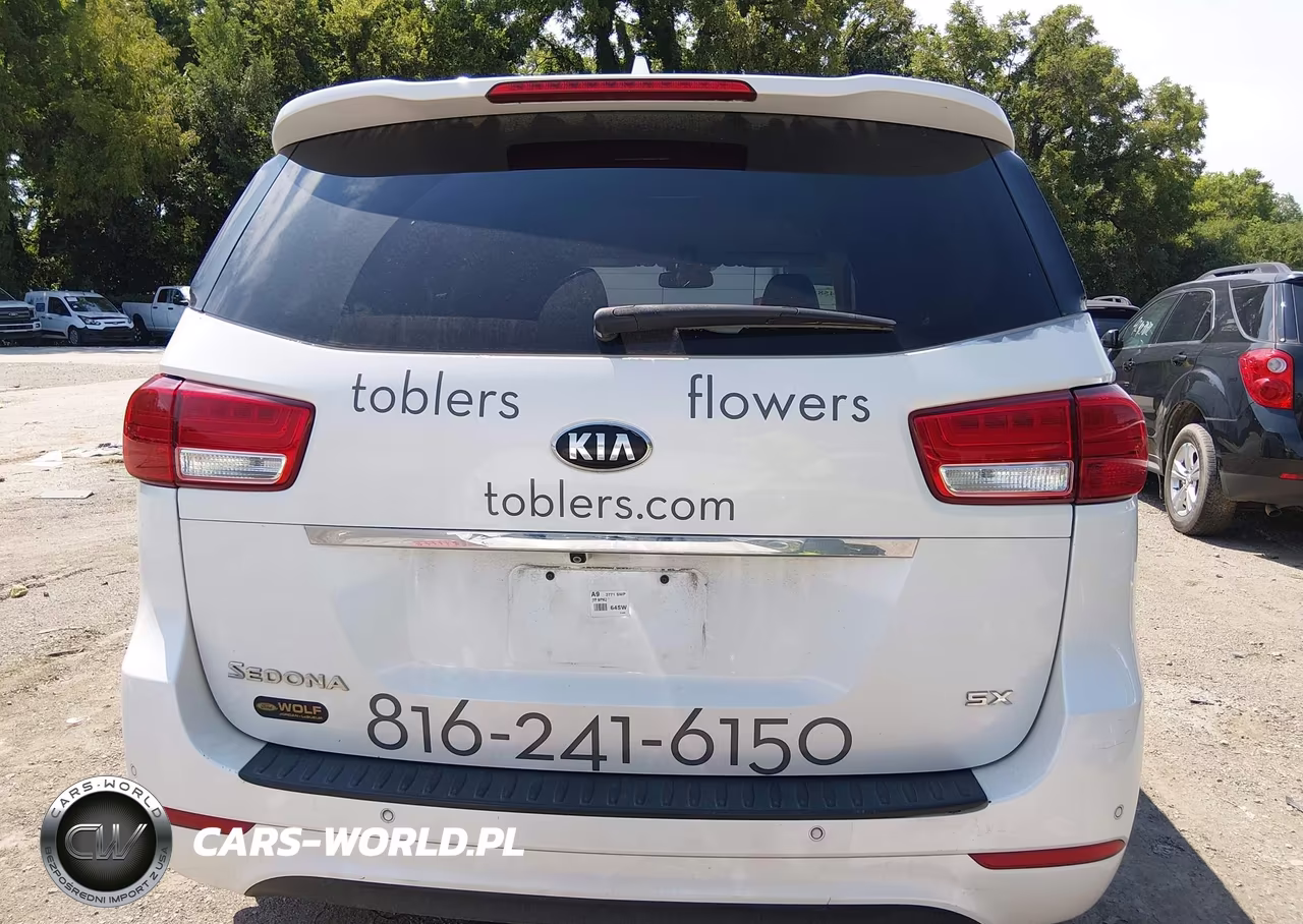 2015 Kia Sedona Sx VIN:KNDMC5C18F6032761 - 16