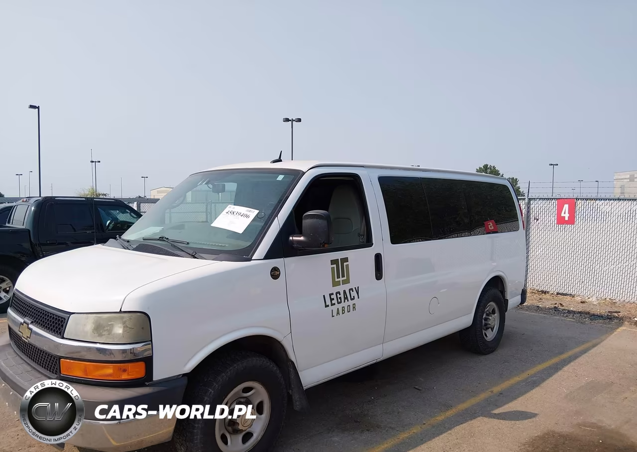 2014 Chevrolet Express 3500 Lt VIN:1GAZGYFG0E1202885 - 2