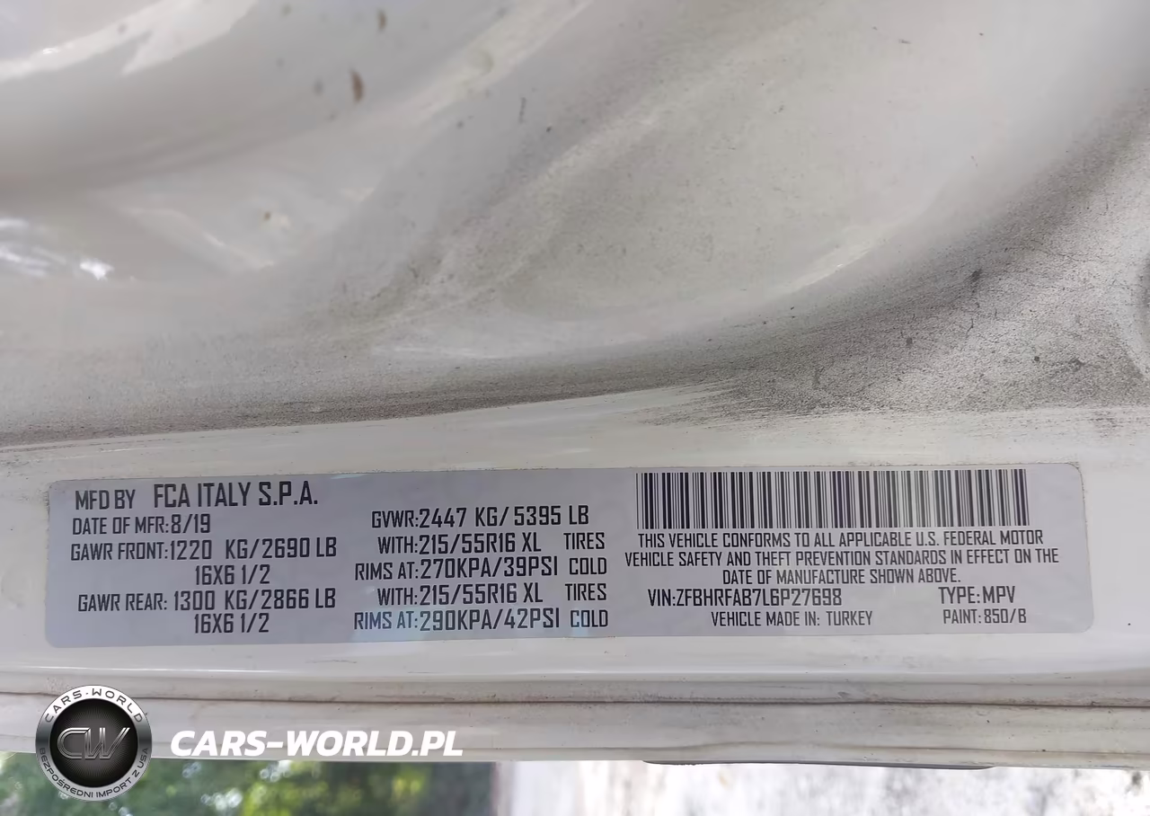 2020 Ram Promaster City Tradesman VIN:ZFBHRFAB7L6P27698 - 9