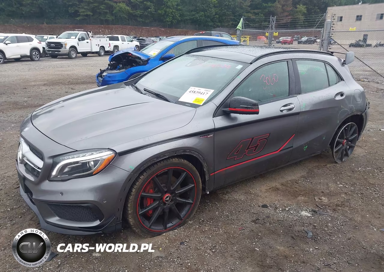 2015 Mercedes-Benz Gla 45 Amg 4Matic VIN:WDDTG5CB3FJ120354 - 2