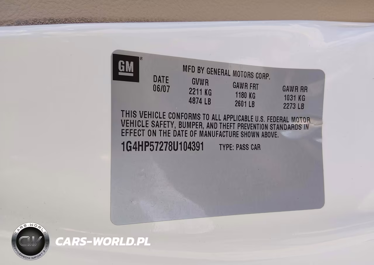 2008 Buick Lucerne Cx VIN:1G4HP57278U104391 - 9