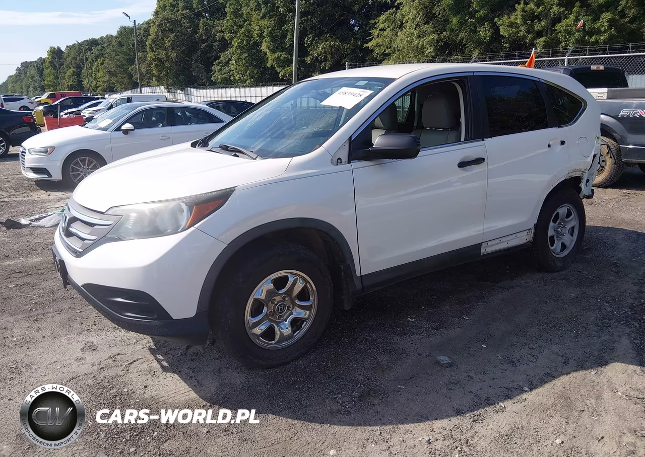 2014 Honda Cr-V Lx VIN:5J6RM3H35EL037055 - 2