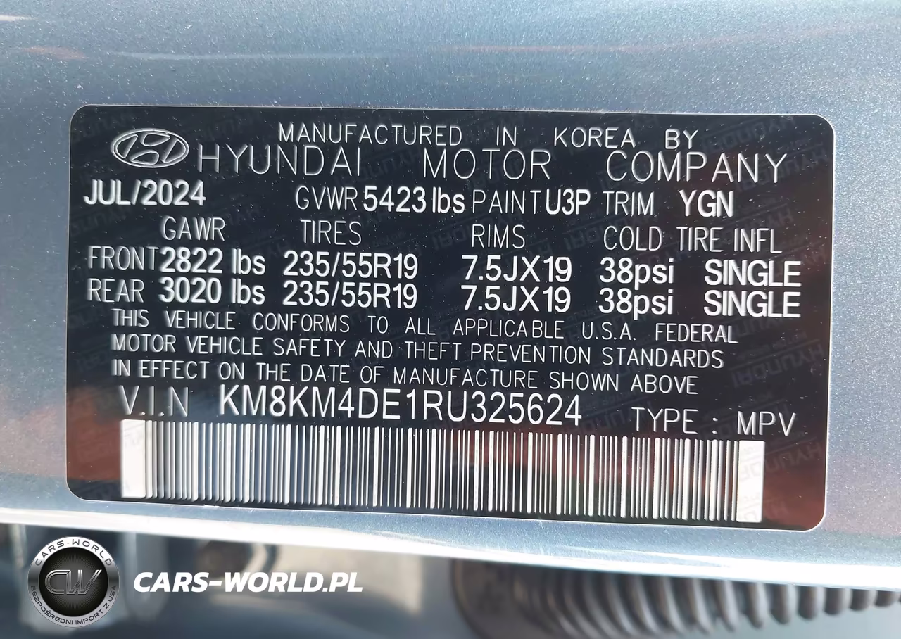 2024 Hyundai Ioniq 5 Se VIN:KM8KM4DE1RU325624 - 9