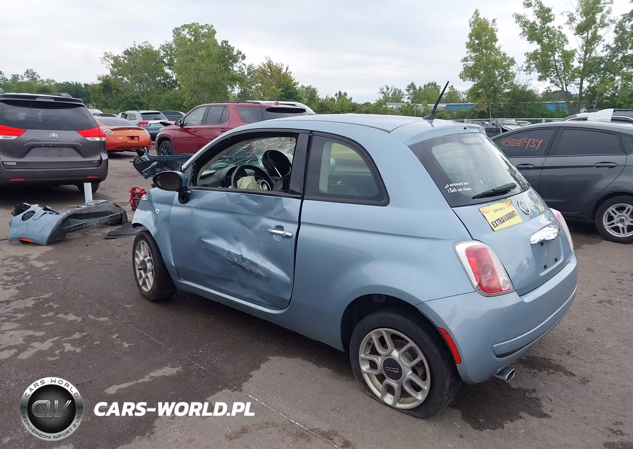 2015 Fiat 500 Pop VIN:3C3CFFAR0FT570351 - 3