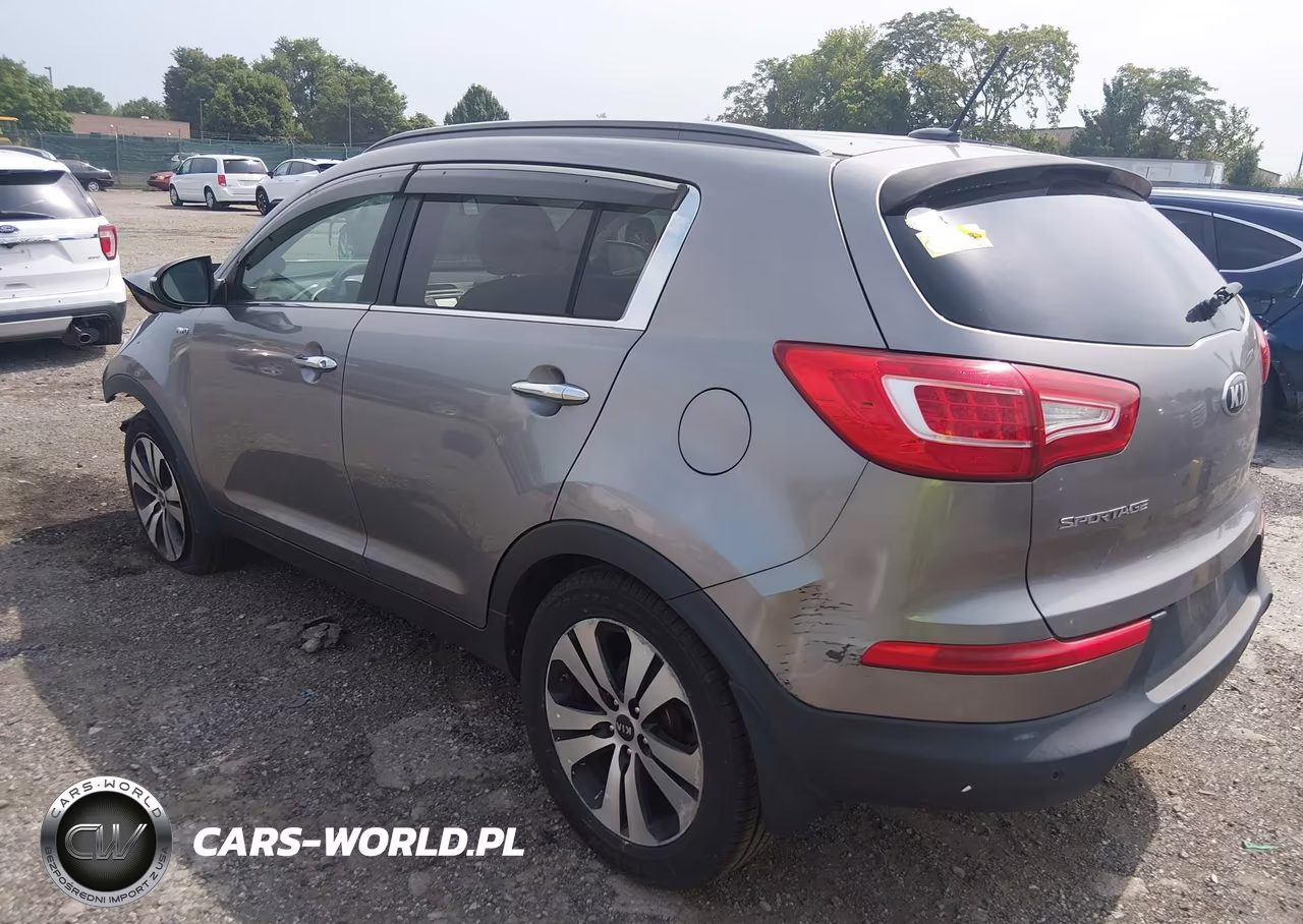 2013 Kia Sportage Ex VIN:KNDPCCA21D7472714 - 3