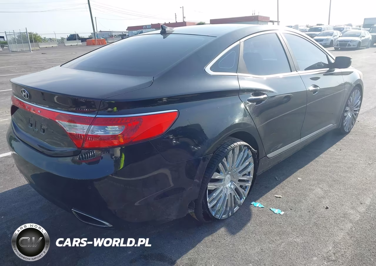 2012 Hyundai Azera VIN:KMHFH4JG7CA184000 - 4