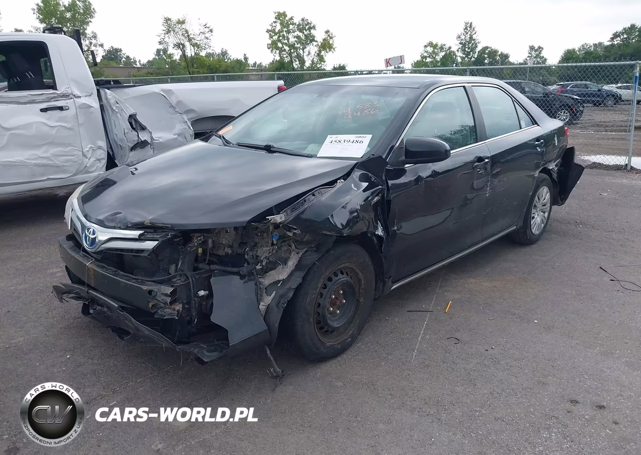 2013 Toyota Camry Hybrid Le VIN:4T1BD1FK7DU070925 - 2