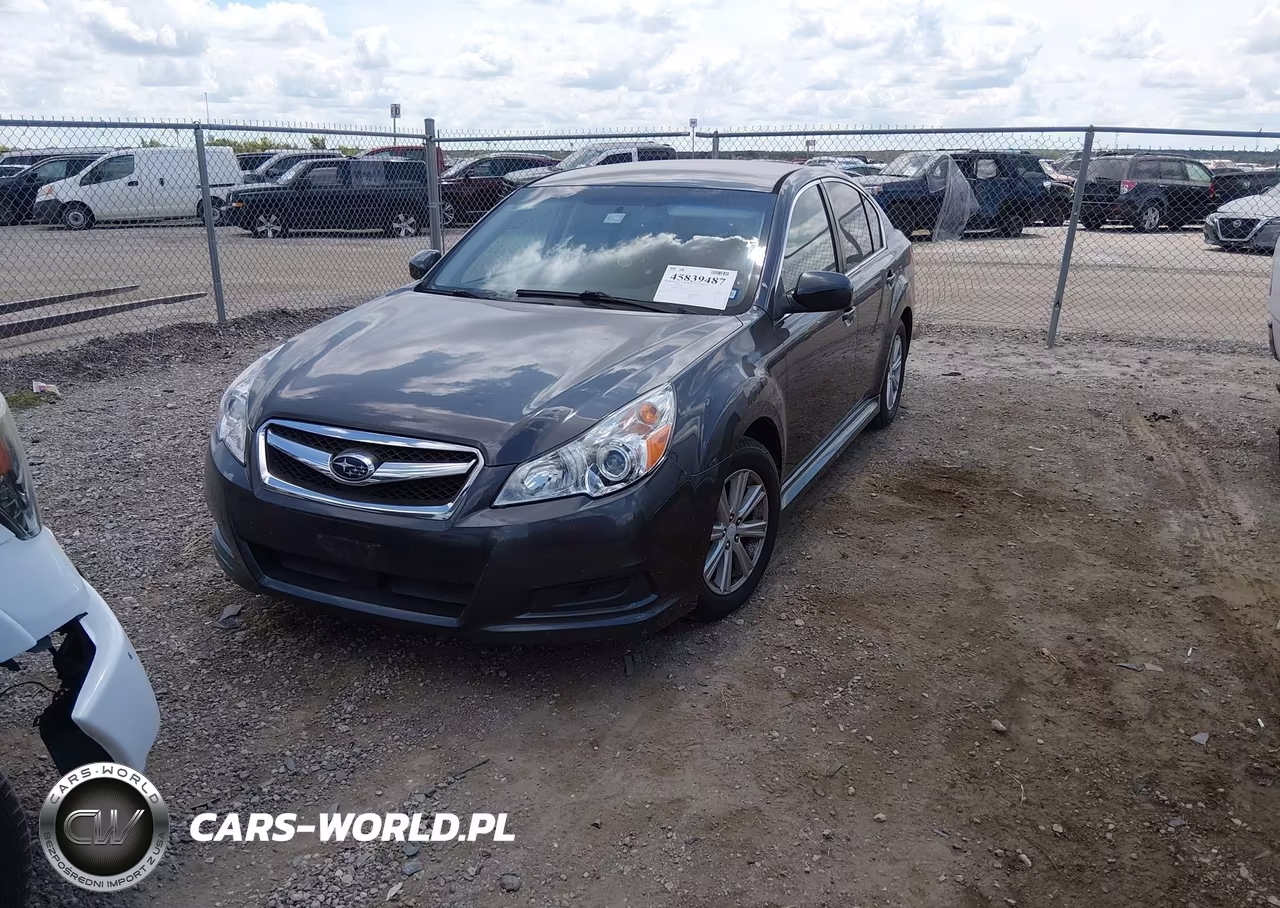 2012 Subaru Legacy 2.5I Premium VIN:4S3BMBB65C3024789 - 2