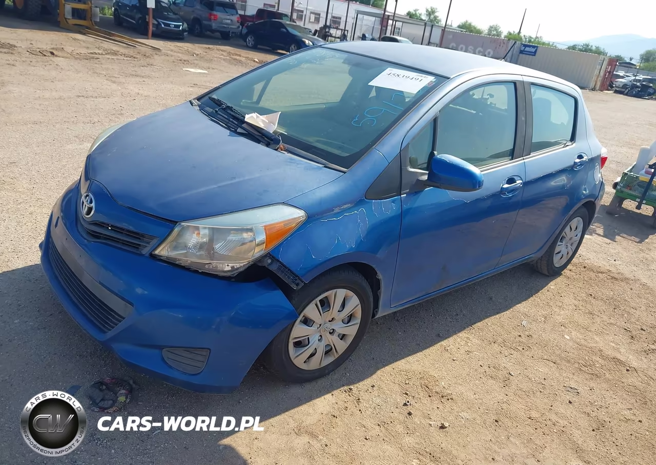 2014 Toyota Yaris Le (Tmc-Cbu Plant) VIN:JTDKTUD33ED591730 - 2