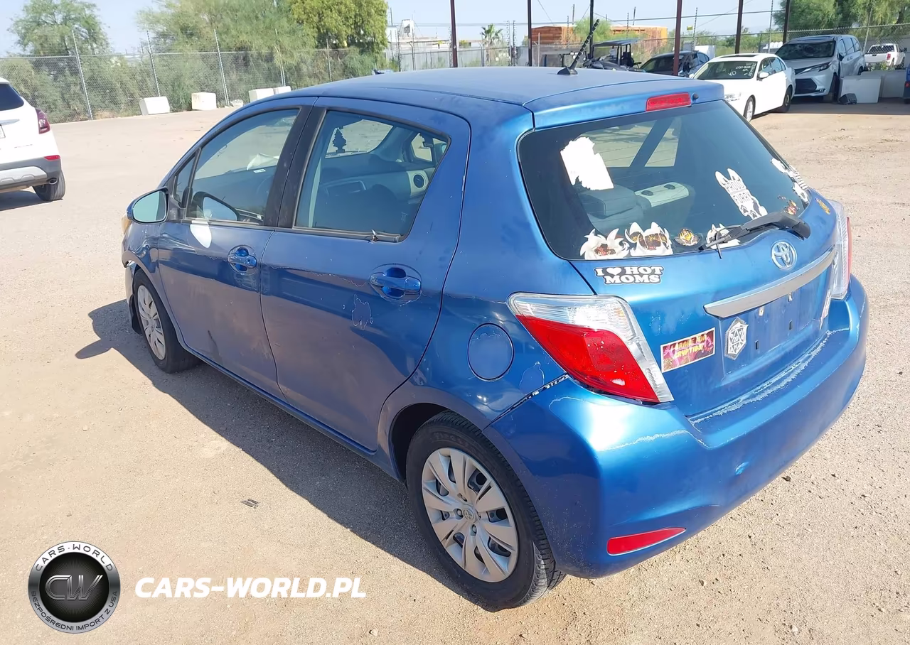 2014 Toyota Yaris Le (Tmc-Cbu Plant) VIN:JTDKTUD33ED591730 - 3