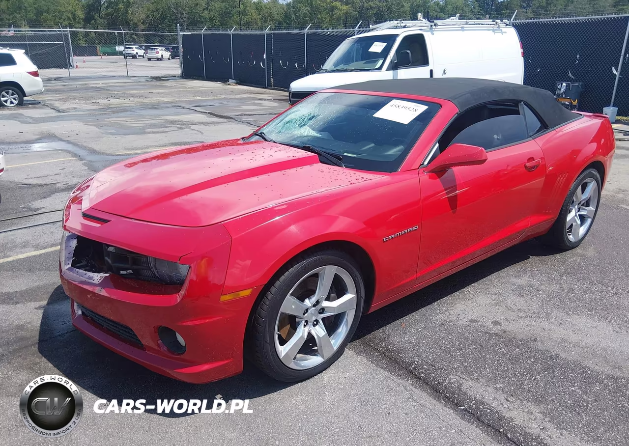 2013 Chevrolet Camaro 2Ss VIN:2G1FK3DJ4D9210324 - 2