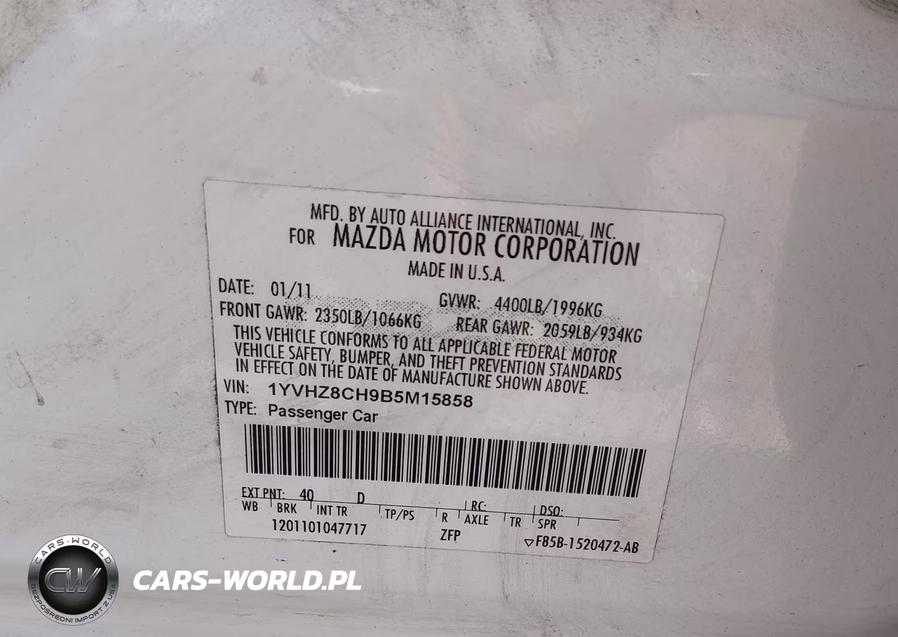 2011 Mazda Mazda6 I Grand Touring VIN:1YVHZ8CH9B5M15858 - 9