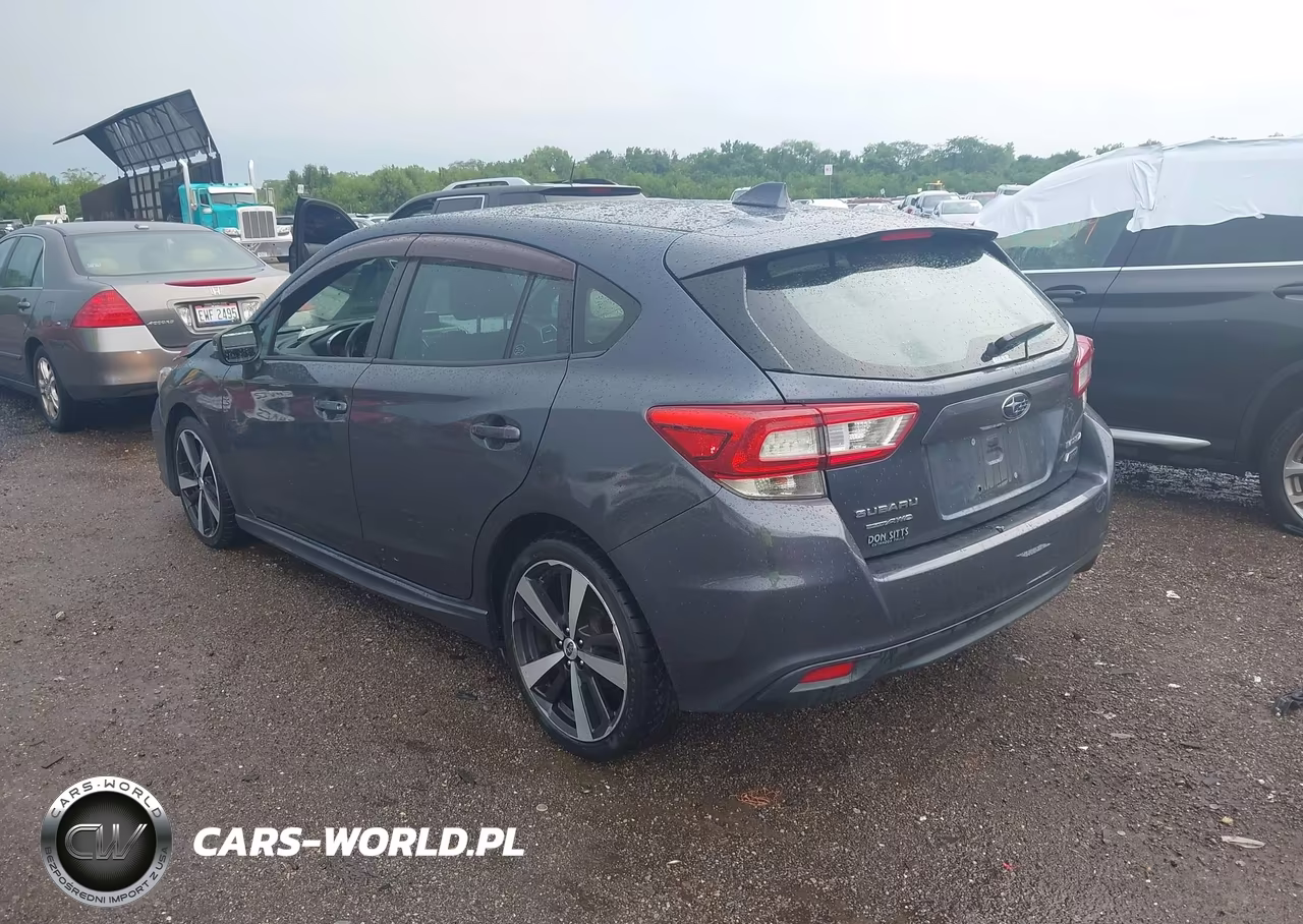 2017 Subaru Impreza 2.0I Sport VIN:4S3GTAL63H3707969 - 3