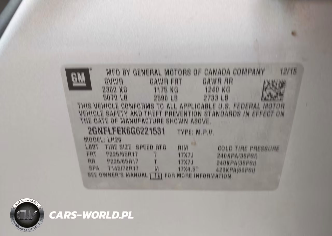 2016 Chevrolet Equinox Lt VIN:2GNFLFEK6G6221531 - 9