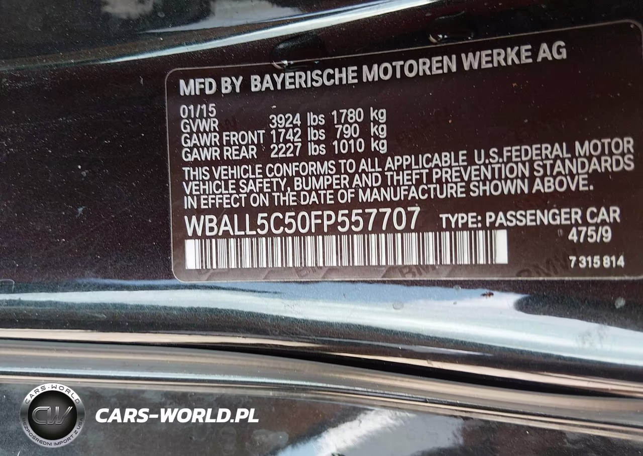 2015 BMW Z4 Sdrive28I VIN:WBALL5C50FP557707 - 9