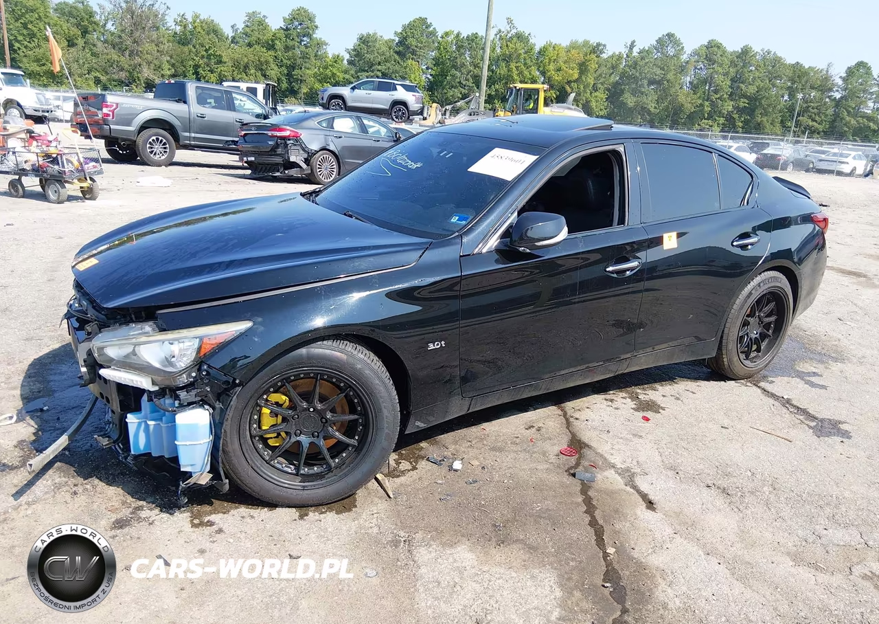2018 Infiniti Q50 3.0T Luxe VIN:JN1EV7AR8JM437612 - 2