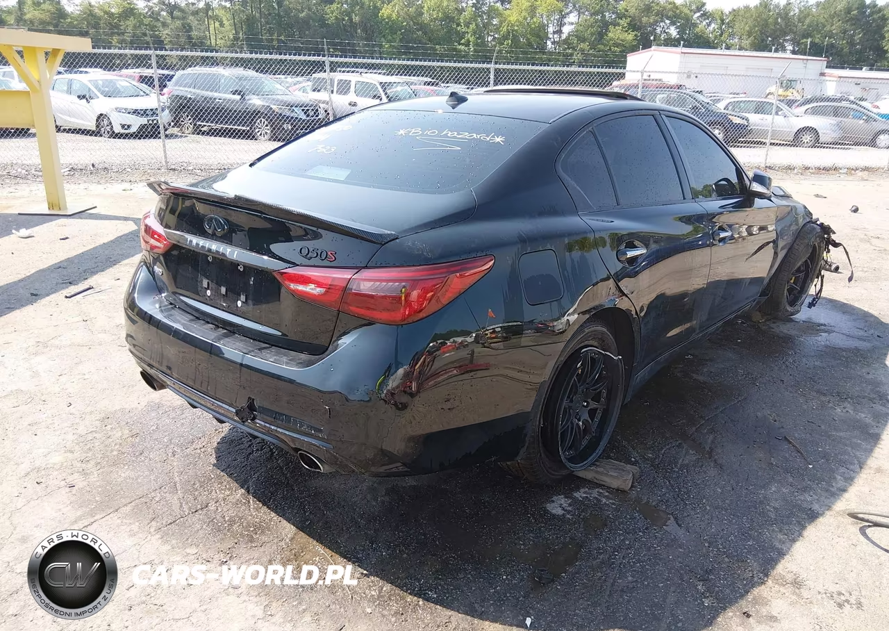 2018 Infiniti Q50 3.0T Luxe VIN:JN1EV7AR8JM437612 - 4