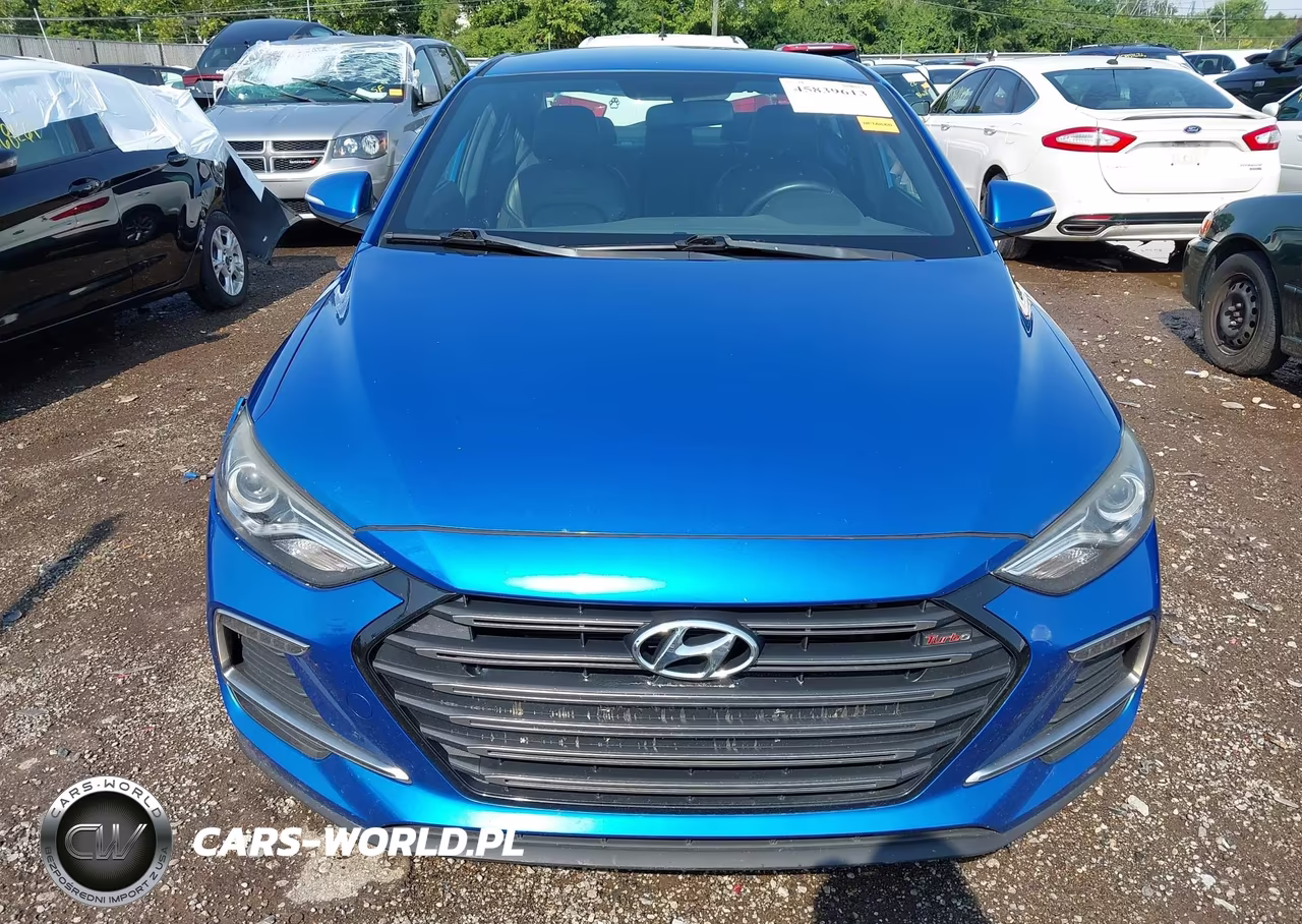 2017 Hyundai Elantra Sport VIN:KMHD04LB0HU336771 - 12