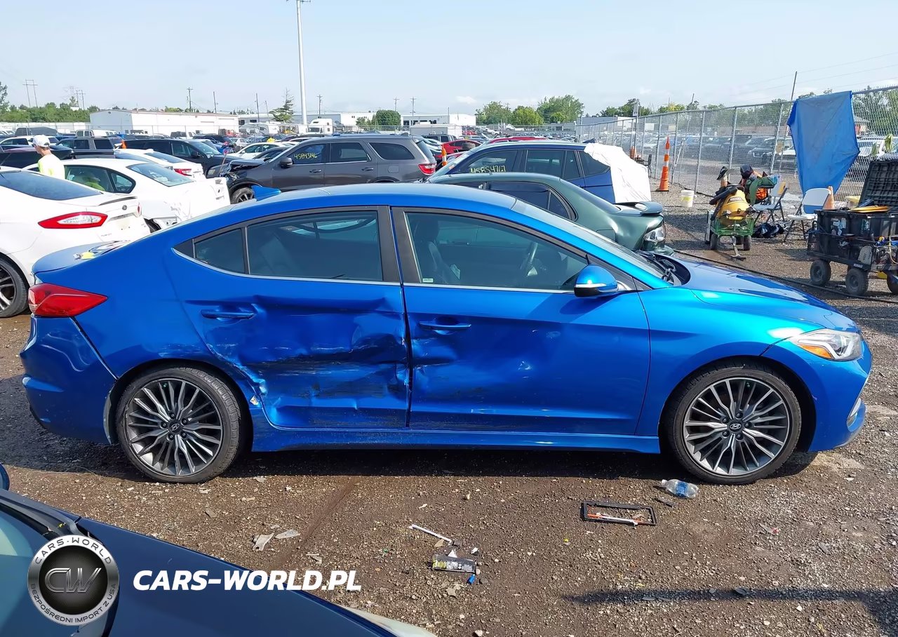 2017 Hyundai Elantra Sport VIN:KMHD04LB0HU336771 - 13