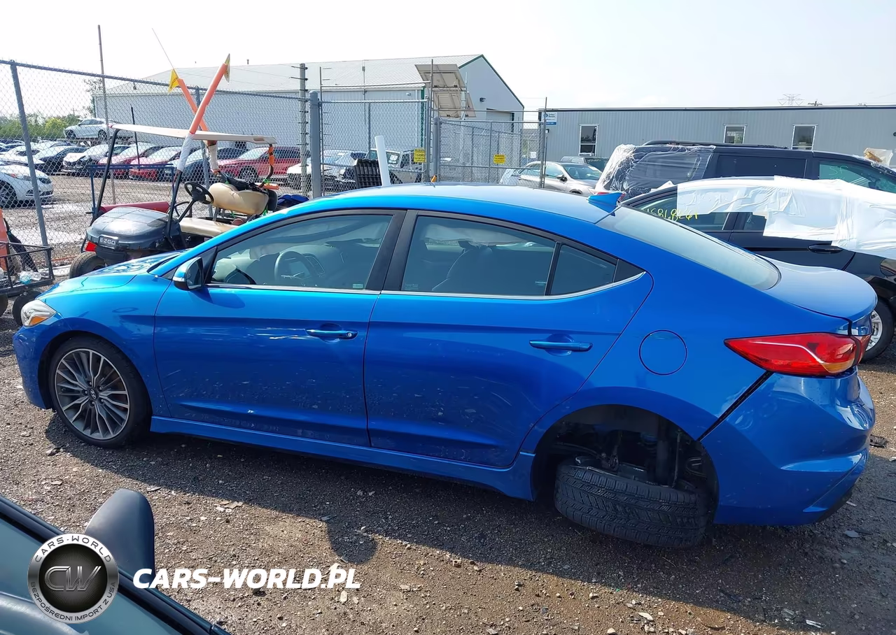 2017 Hyundai Elantra Sport VIN:KMHD04LB0HU336771 - 14