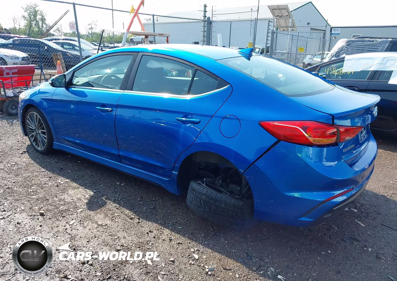 2017 Hyundai Elantra Sport VIN:KMHD04LB0HU336771 - 3