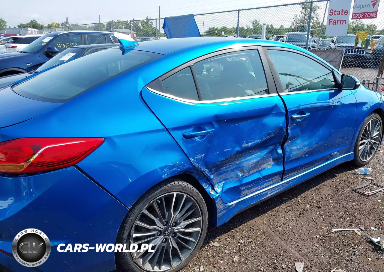 2017 Hyundai Elantra Sport VIN:KMHD04LB0HU336771 - 6