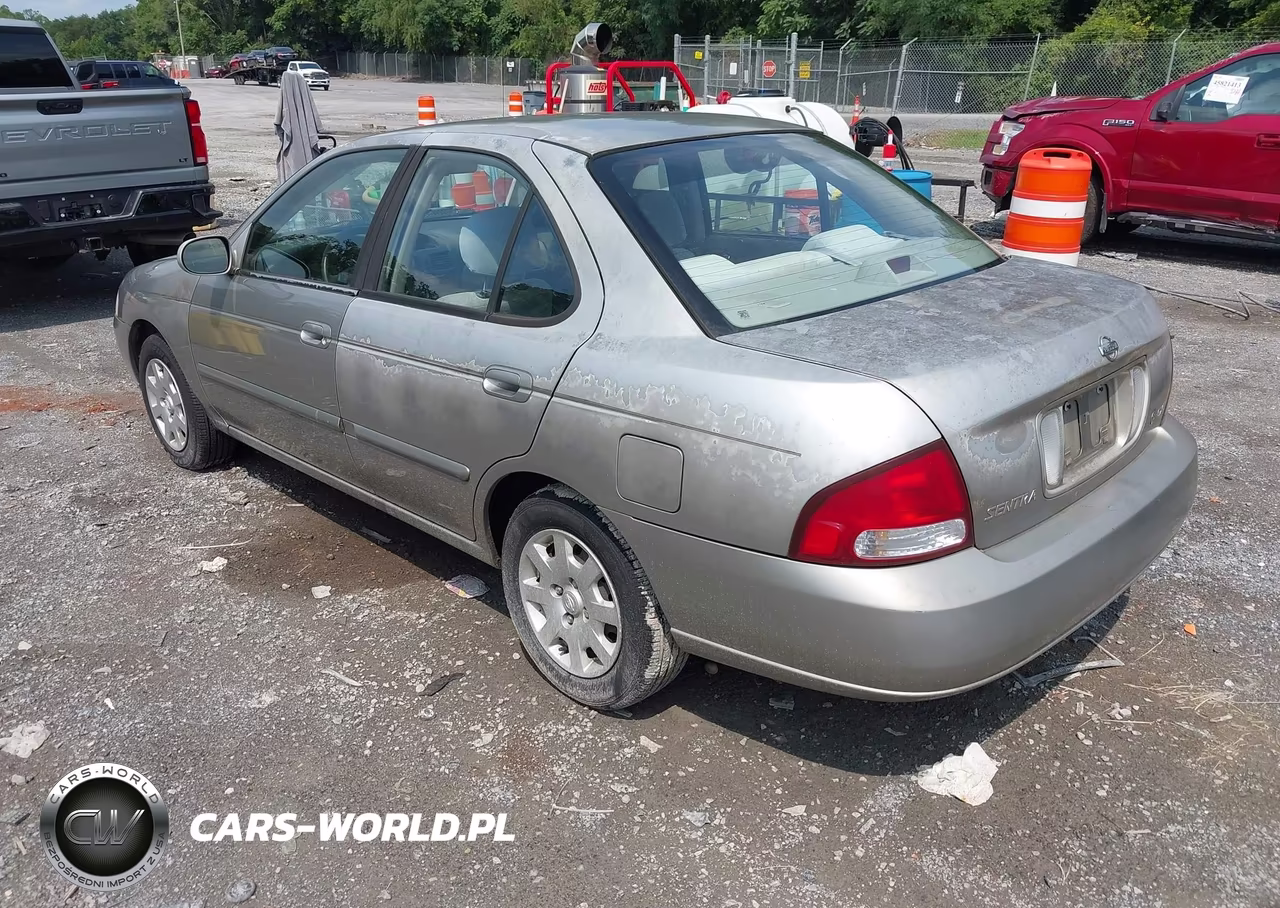 2001 Nissan Sentra Gxe VIN:3N1CB51D71L429651 - 3
