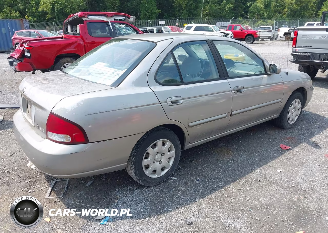 2001 Nissan Sentra Gxe VIN:3N1CB51D71L429651 - 4